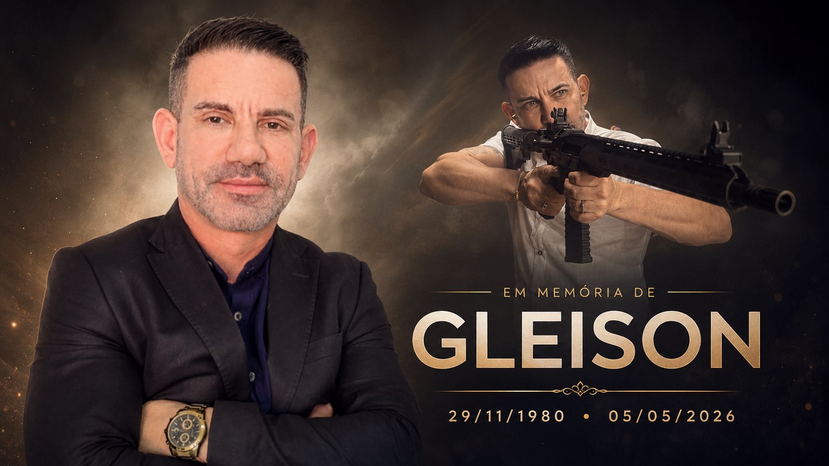Em memória de Gleison — 29/11/1980 a 05/05/2026, fundador do Shooting Club Fortes